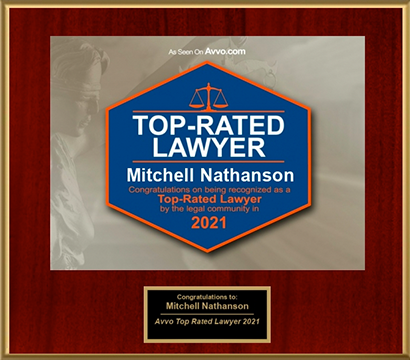 Mitchell A. Nathanson Top Rated Lawyer 2021