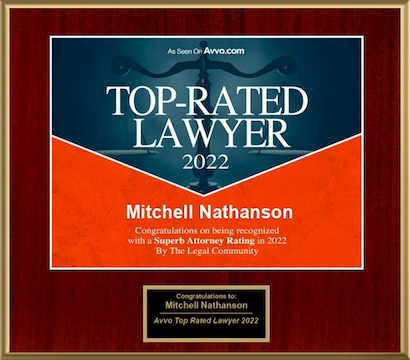 Mitchell A. Nathanson Top Rated Lawyer 2022